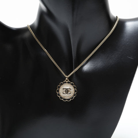 CHANEL C24B 2024 COCO Mark Camellia Necklace gold WS23344