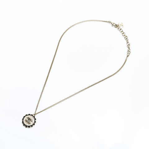CHANEL C24B 2024 COCO Mark Camellia Necklace gold WS23344