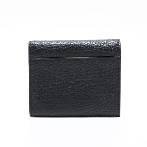 Maison Margiela Leather 4-Stitch Compact Wallet Tri-fold wallet black WS23354