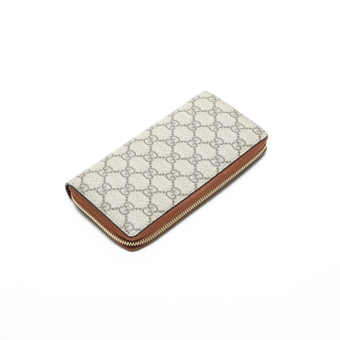 GUCCI GG Supreme Roundship Purse beige WS23357