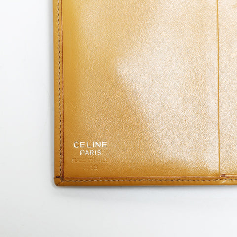 Christian Dior Macadam PVC Compact Wallet Bifold Wallet Brown WS23359