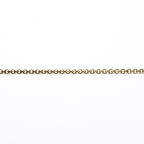 CELINE Carriage Metal Necklace gold WS23362