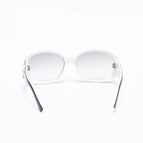 CHANEL Camelia sunglasses white WS23363