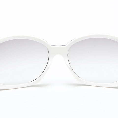 CHANEL Camelia sunglasses white WS23363