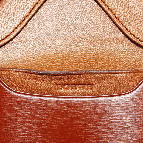 LOEWE Anagram leather Coin case Brown WS23364