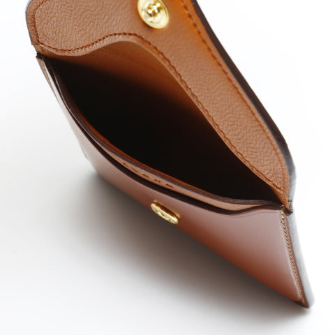 LOEWE Anagram leather Coin case Brown WS23364