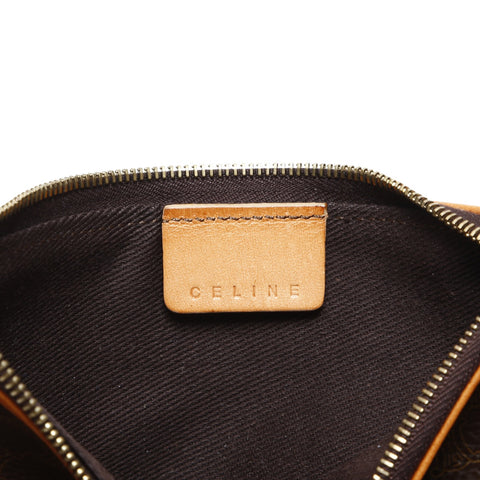 CELINE Macadam PVC Pouch Brown WS23365