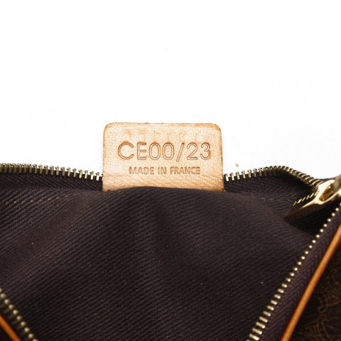 CELINE Macadam PVC Pouch Brown WS23365