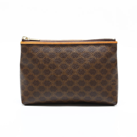 CELINE Macadam PVC Pouch Brown WS23365