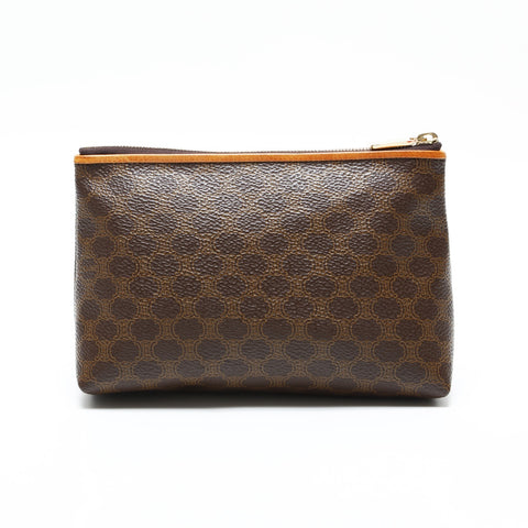 CELINE Macadam PVC Pouch Brown WS23365