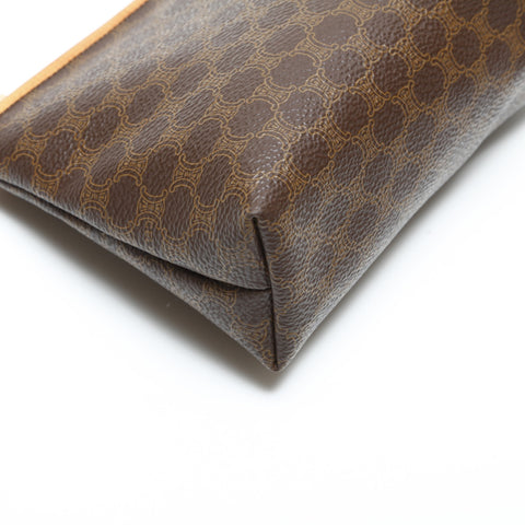 CELINE Macadam PVC Pouch Brown WS23365