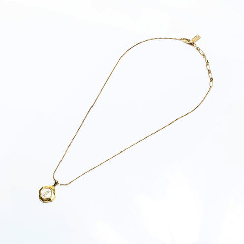 YVES SAINT LAURENT logo Necklace gold WS23367