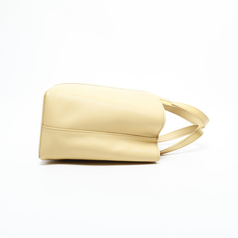 BURBERRY leather Handbag yellow WS23375