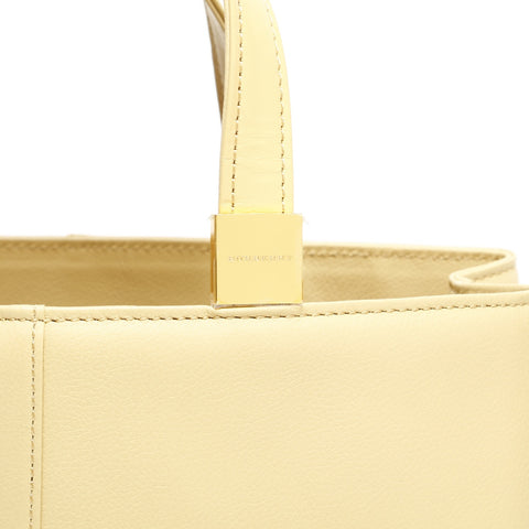 BURBERRY leather Handbag yellow WS23375