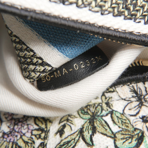 Christian Dior 2022 D-Lite Lady Dior Medium Canvas Handbag multicolor WS23382