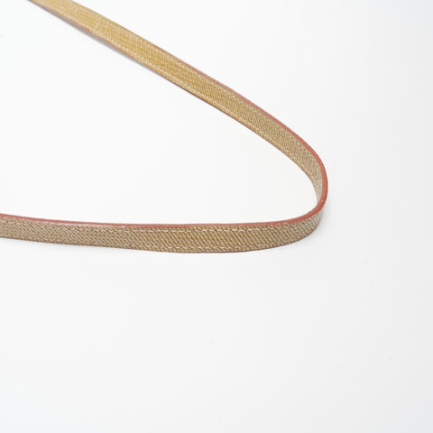 FENDI Leather 2way Handbag beige WS23383