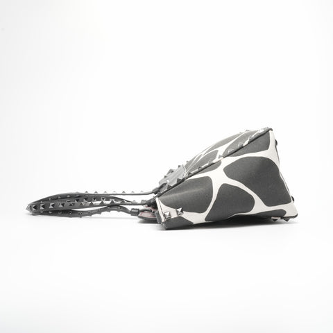 VALENTINO Canvas studs Tote Bag black WS23386
