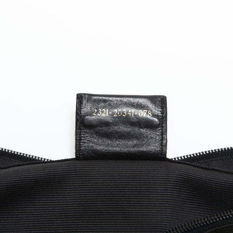 FENDI Nylon Shoulder Bag black WS23395