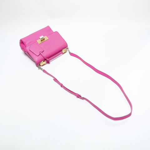 BALENCIAGA leather Handbag pink WS23397