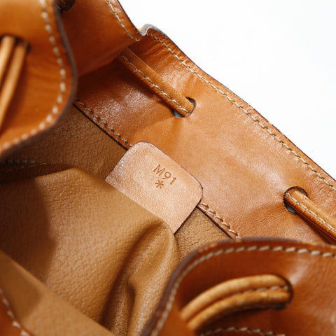 CELINE PVC Macadam Shoulder Bag Brown WS23399