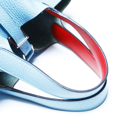 HERMES Picotin PM D stamp, made in 2019 Handbag blue WS23400