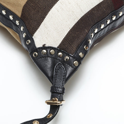 BURBERRY Nova check canvas Backpack Â· Daypack beige WS23403