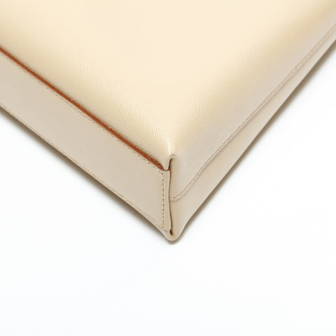 Salvatore Ferragamo leather Shoulder Bag beige WS23404