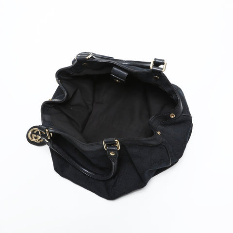GUCCI GG canvas Shoulder Bag black WS23405