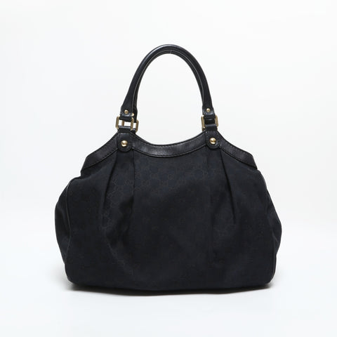 GUCCI GG canvas Shoulder Bag black WS23405