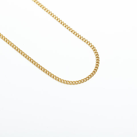 CHANEL Cotton Mini Pouch Necklace Shoulder Bag Navy WS23406