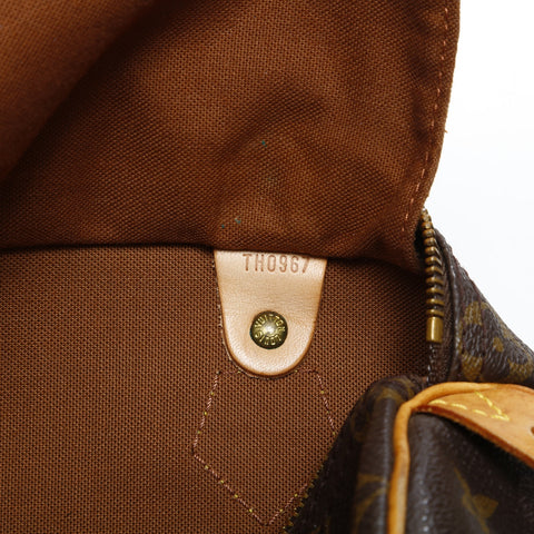 LOUIS VUITTON 1997 Monogram Speedy 25 Handbag Brown WS23408