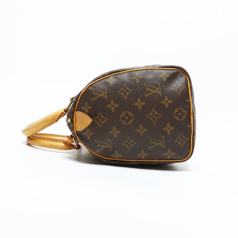 LOUIS VUITTON 1997 Monogram Speedy 25 Handbag Brown WS23408