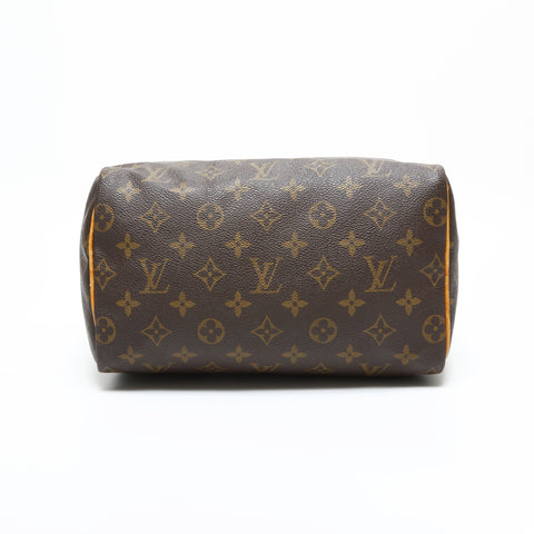 LOUIS VUITTON 1997 Monogram Speedy 25 Handbag Brown WS23408
