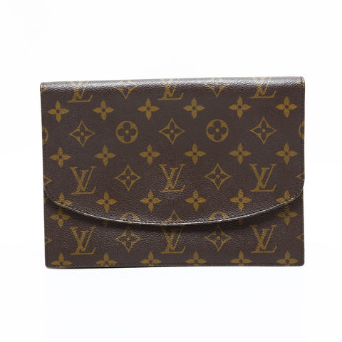 LOUIS VUITTON 1997 Monogram Pochette Lava 23 Clutch bag Brown WS23409