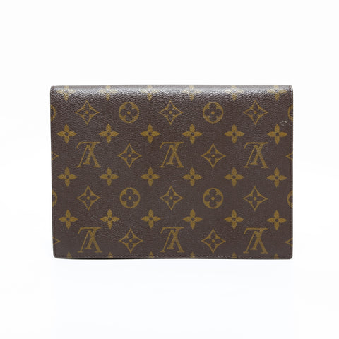 LOUIS VUITTON 1997 Monogram Pochette Lava 23 Clutch bag Brown WS23409