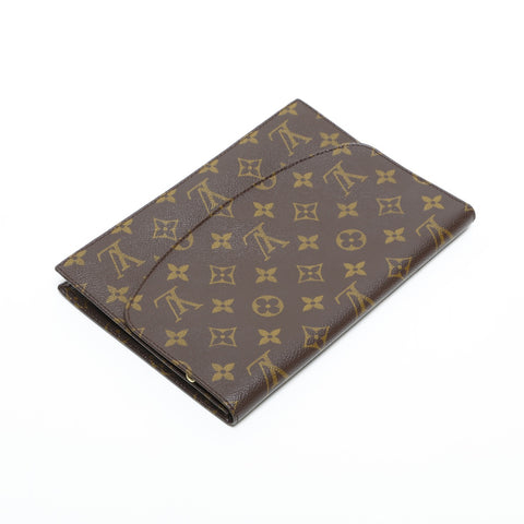 LOUIS VUITTON 1997 Monogram Pochette Lava 23 Clutch bag Brown WS23409