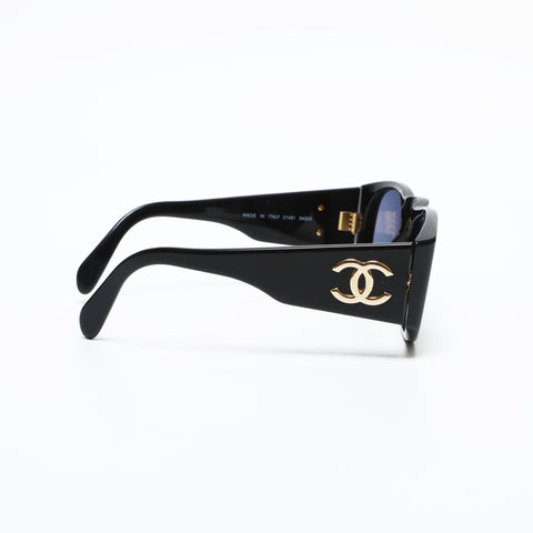 CHANEL COCO Mark sunglasses black WS23410