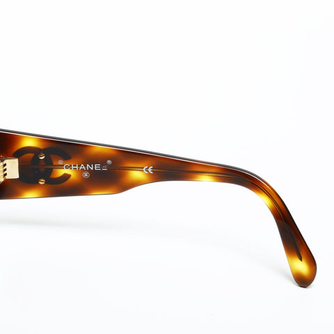 CHANEL COCO Mark sunglasses Brown WS23411