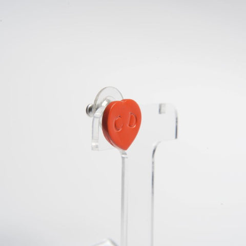 Christian Dior Heart CD logo Pierce Orange WS23418