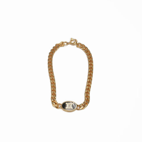 CELINE Triomphe bracelet gold WS23419