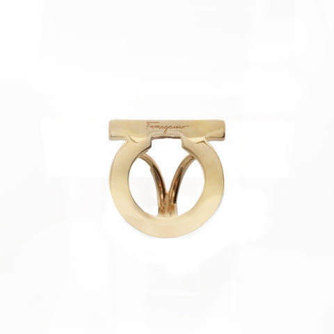 Salvatore Ferragamo scarf ring Gancini Other accessories gold WS23420