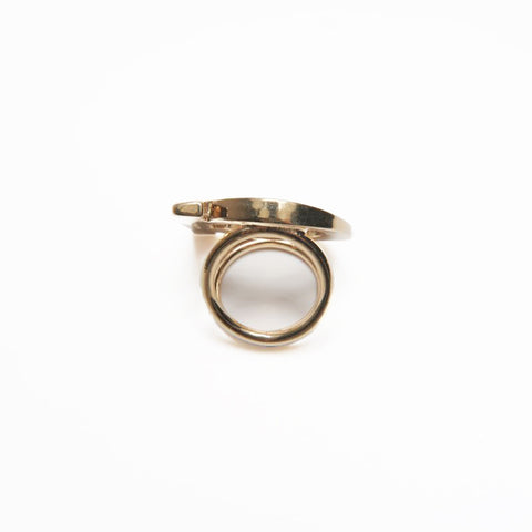 Salvatore Ferragamo scarf ring Gancini Other accessories gold WS23420