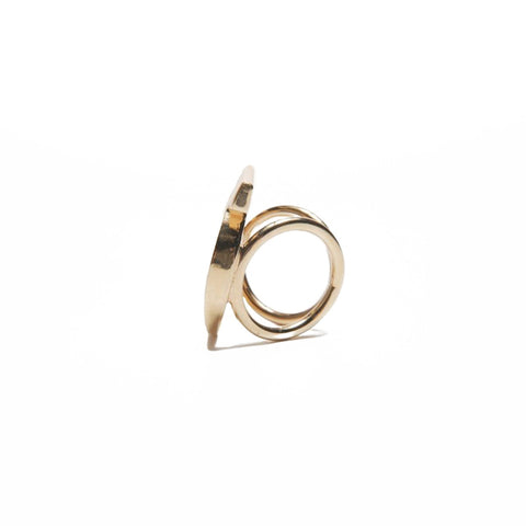 Salvatore Ferragamo scarf ring Gancini Other accessories gold WS23420