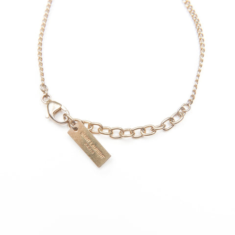 YVES SAINT LAURENT logo bracelet gold WS23422