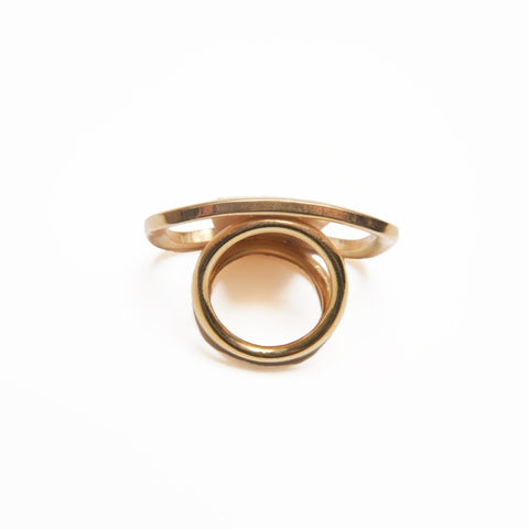 Salvatore Ferragamo Gancini scarf ring Other accessories gold WS23424