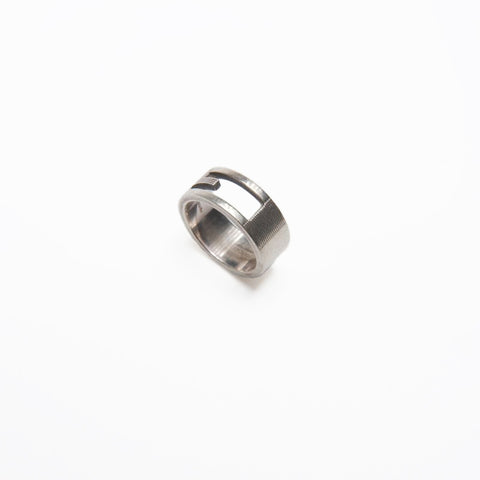 GUCCI Logo # 11 Ring Silver WS23429