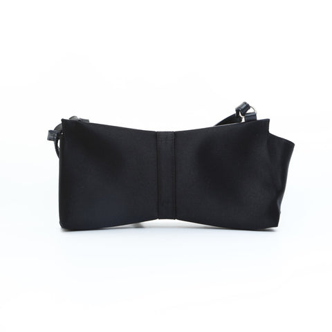 Salvatore Ferragamo Vara Satin Ribbon Shoulder Bag black WS23433