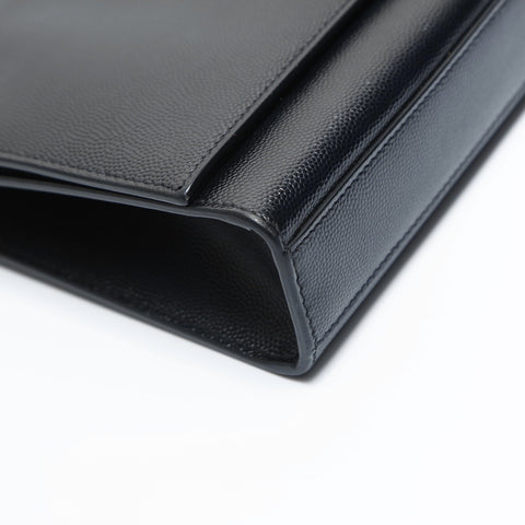 YVES SAINT LAURENT Leather Kate Star Shoulder Bag black WS23457