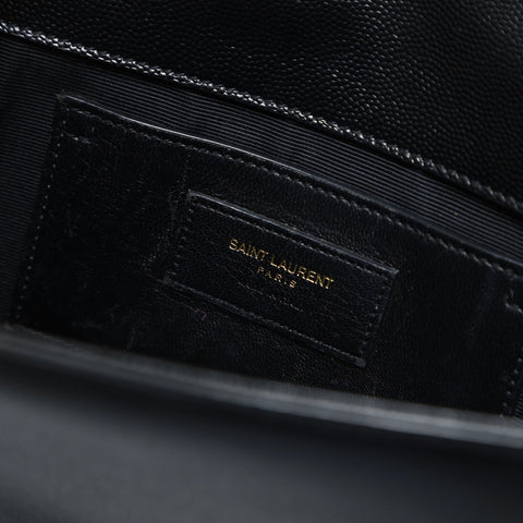 YVES SAINT LAURENT Leather Kate Star Shoulder Bag black WS23457