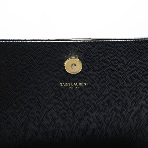 YVES SAINT LAURENT Leather Kate Star Shoulder Bag black WS23457